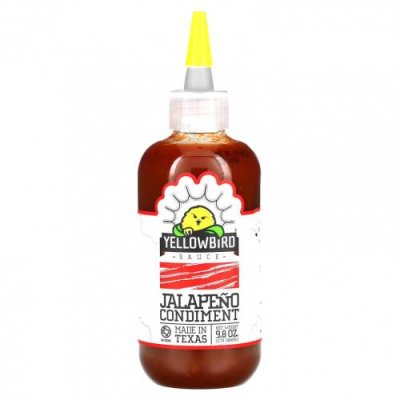 Yellowbird Sauce, Халапеньо, 278 г (9,8 унции) Приправы, масла и уксусы / Аптека | V4.Market