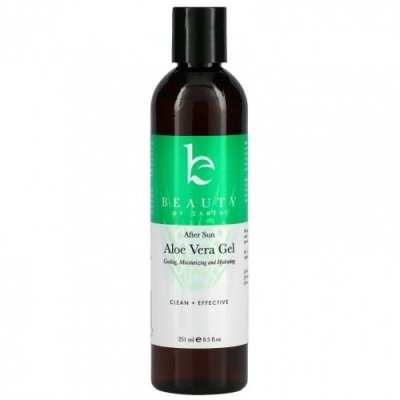 Beauty By Earth, Aloe Vera Gel, 8.5 fl oz (251 ml) Алоэ вера, для ванны / Аптека | V4.Market