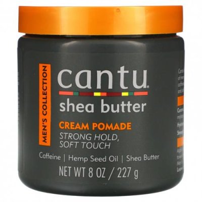 Cantu, Men's Collection, помада с маслом ши, 227 г (8 унций) Мужское средство для укладки / Аптека | V4.Market