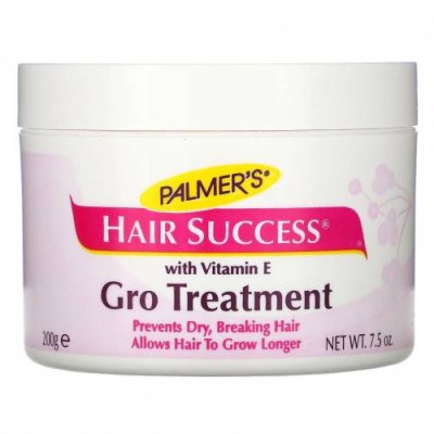 Palmer's, Hair Success, Gro Treatment, с витамином E, 200 г (7,5 унции) Уход за волосами и кожей головы / Аптека | V4.Market