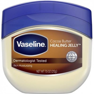 Vaseline, Мазь для глубокого увлажнения Healing Jelly, «Масло какао», 212 г Средства для местного применения и мази / Аптека | V4.Market