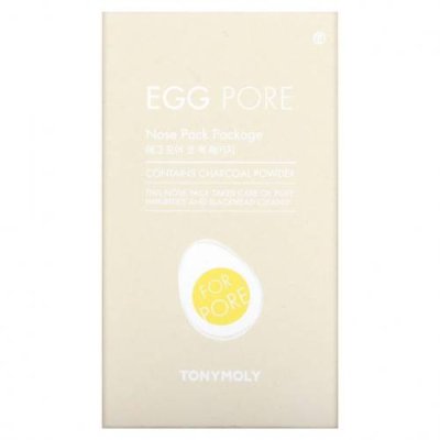 Tony Moly, Egg Pore, пакетик для носа, 7 пакетиков Акне и пятна / Аптека | V4.Market