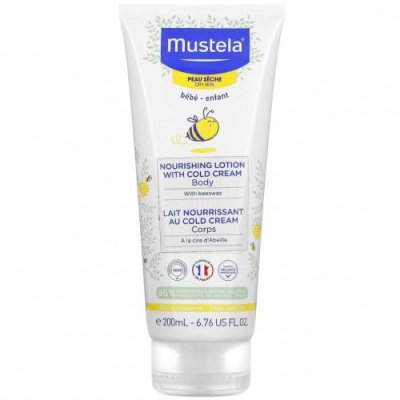 Mustela, питательный охлаждающий детский лосьон для тела, для сухой кожи, 200 мл (6,76 жидк. унции) Детские лосьоны / Аптека | V4.Market