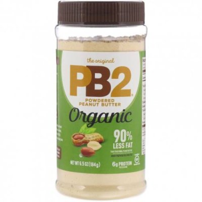 PB2 Foods, The Original PB2, органическое арахисовое масло в виде порошка, 184 г (6,5 унции) Арахис / Аптека | V4.Market