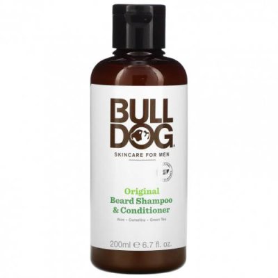 Bulldog Skincare For Men, оригинальный шампунь и кондиционер для бороды, для мужчин, 200 мл (6,7 жидк. унций) Уход за бородой / Аптека | V4.Market