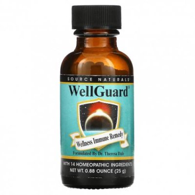 Source Naturals, WellGuard, поддержка иммунитета, 25 г (0,88 унции) Натуральные препараты / Аптека | V4.Market