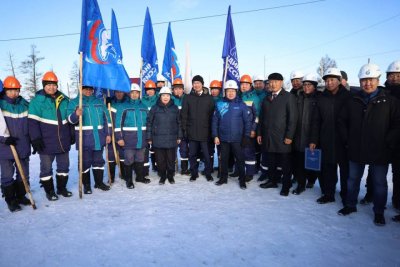 В селе Елечёй Мегино-Кангаласского района почти все жилые дома подключат к газу / ЯСИА   