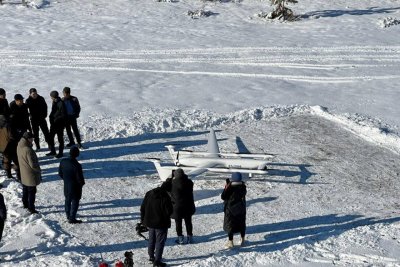 В Якутии с помощью беспилотника доставили 150 кг груза / Мария Горохова   