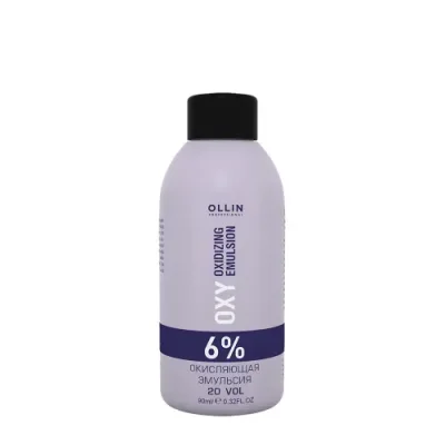 OLLIN PROFESSIONAL Эмульсия окисляющая 6% (20vol) / Oxidizing Emulsion OLLIN performance OXY 90 мл / Окислители | Товары для красоты | V4.Ru: Маркетплейс