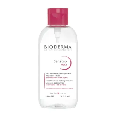 BIODERMA Вода мицеллярная сенсибио с помпой / Н2О 500 мл / Мицеллярная вода | Товары для красоты | V4.Ru: Маркетплейс