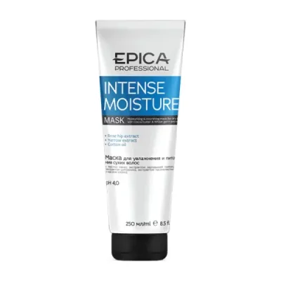 EPICA PROFESSIONAL Маска для увлажнения и питания сухих волос / Intense Moisture 250 мл / Маски | Товары для красоты | V4.Ru: Маркетплейс