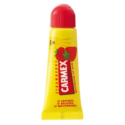 CARMEX Бальзам клубничный для губ SPF 15 (в тубе) 10 г / Бальзамы | Товары для красоты | V4.Ru: Маркетплейс