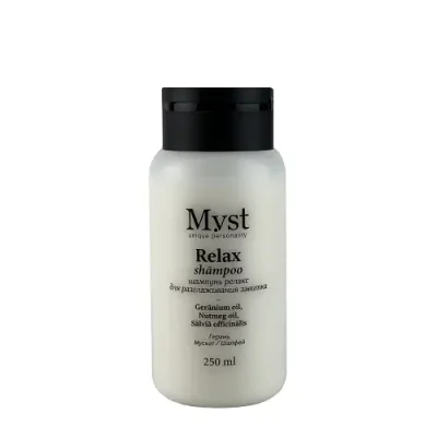 MYST Шампунь-релакс для разглаживания завитка / Relax Shampoo 250 мл / Шампуни | Товары для красоты | V4.Ru: Маркетплейс