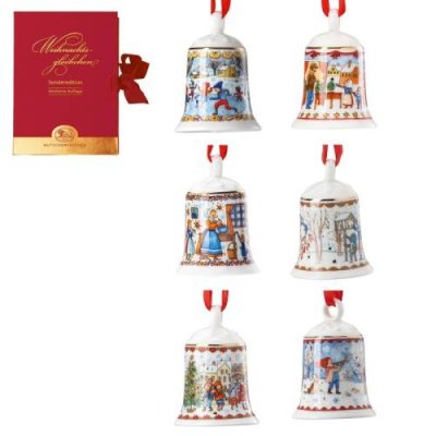 Hutschenreuther Набор из 6 елочных украшений колокольчик 5,5 см Christmas Collectors Edition Hutschenreuther / Елочные украшения | Товары для дома | V4.Ru: Маркетплейс