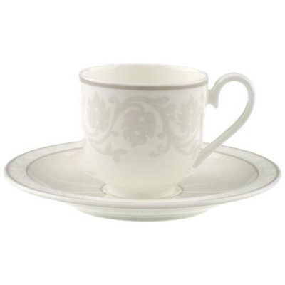 Villeroy & Boch Кофейная пара для эспрессо 0,10 л Gray Pearl Villeroy & Boch / Чашки для кофе | Товары для дома | V4.Ru: Маркетплейс