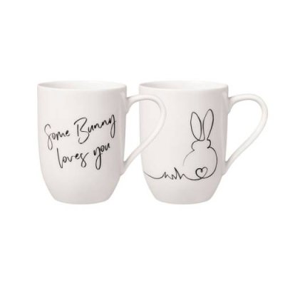 Villeroy & Boch Набор из 2 кружек "Some Bunny loves you" 0,28 л Statement Villeroy & Boch / Кружки | Товары для дома | V4.Ru: Маркетплейс