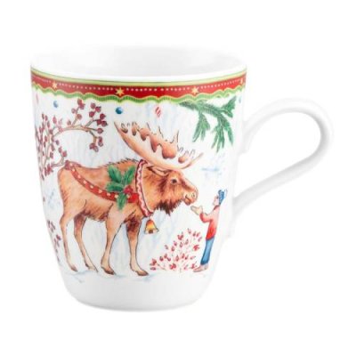 Seltmann Weiden Кружка "Лось с ребенком" 0,4 л Christmas Mugs Seltmann Weiden / Кружки | Товары для дома | V4.Ru: Маркетплейс