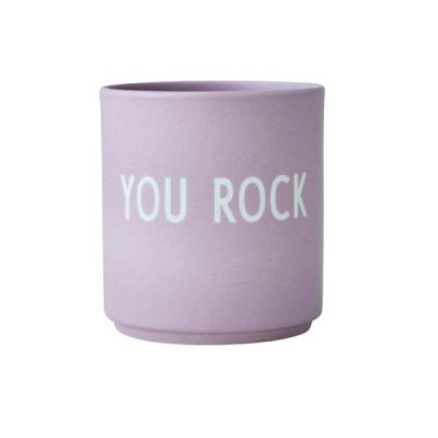 Design Letters Кружка "You Rock " 0,25 л Light Lavender Favourite Design Letters / Кружки | Товары для дома | V4.Ru: Маркетплейс