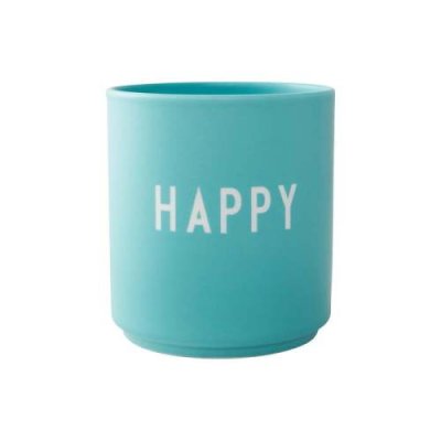 Design Letters Кружка "Happy" 0,25 л Aqua Favourite Design Letters / Кружки | Товары для дома | V4.Ru: Маркетплейс