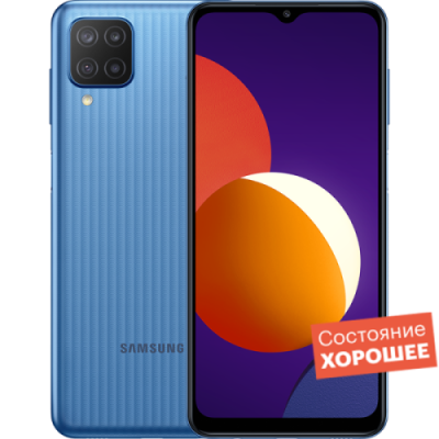 Смартфон Samsung Galaxy M12 32GB Синий  "Хорошее состояние" / Б/у смартфоны | Электроника | V4.Ru: Маркетплейс