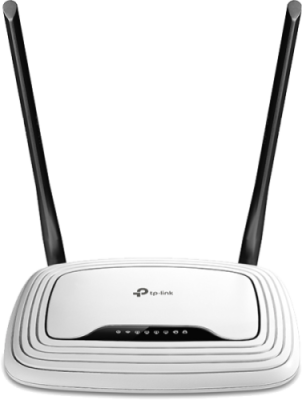 Роутер Wi-Fi TP-LINK TL-WR841N, бело-черный / Роутеры | Электроника | V4.Ru: Маркетплейс