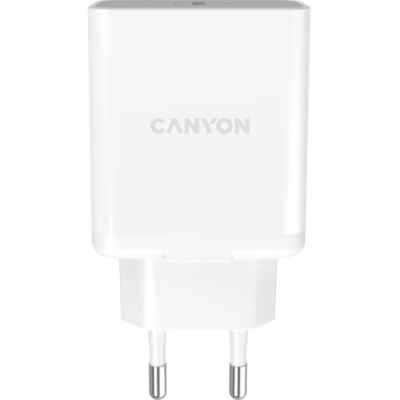 Зарядное устройство сетевое Canyon CNE-CHA20W 20W Type-C, белое / Зарядные устройства | Электроника | V4.Ru: Маркетплейс