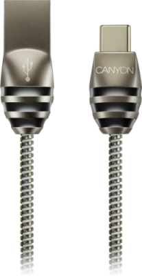 Кабель Canyon Type-C/A CNS-USBC5DG металлический, темно-серый / Кабели и адаптеры | Электроника | V4.Ru: Маркетплейс