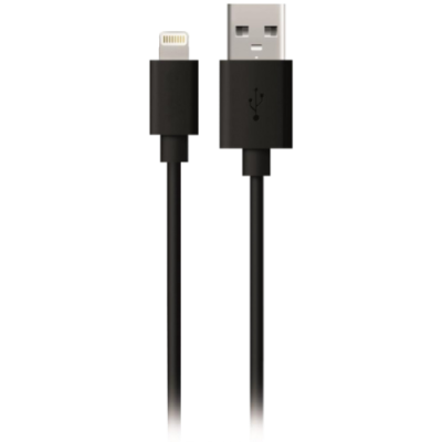 Кабель Everstone USB-A - Apple Lightning ES-CAL-001, черный / Кабели и адаптеры | Электроника | V4.Ru: Маркетплейс