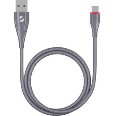 Кабель Deppa USB Type-A - USB Type-C, серый (1 метр) / Кабели и адаптеры | Электроника | V4.Ru: Маркетплейс