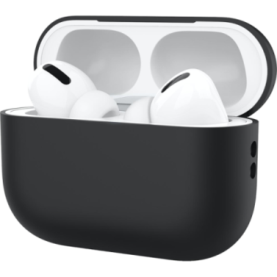 Чехол Deppa для футляра наушников Apple AirPods Pro 2, силикон, черный / Чехлы | Электроника | V4.Ru: Маркетплейс