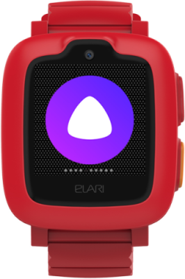 Часы-телефон ELARI детские KidPhone 3G с Алисой и GPS, красные / Детские часы | Электроника | V4.Ru: Маркетплейс