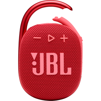 Колонка портативная  JBL Clip 4, красная / Портативные колонки | Электроника | V4.Ru: Маркетплейс