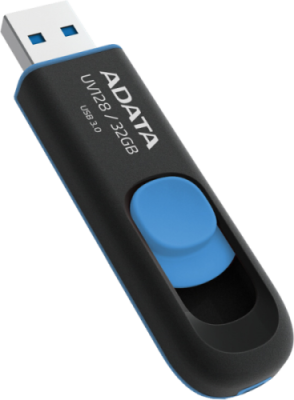 Флеш-накопитель ADATA 32Gb USB3.2 AUV128-32G-RBE / Флеш-накопители | Электроника | V4.Ru: Маркетплейс