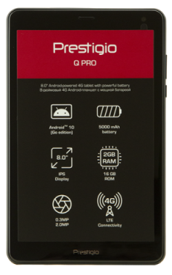 Prestigio Q Pro PMT4238 16GB 4G Тёмно-серый / Prestigio | Электроника | V4.Ru: Маркетплейс