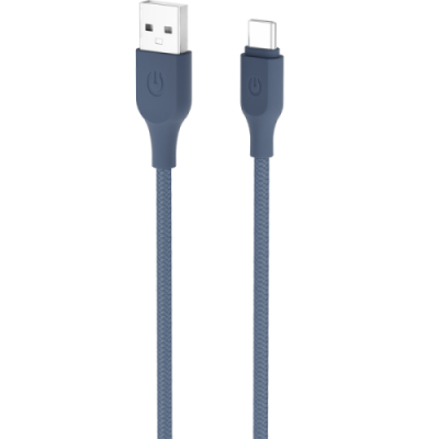 Кабель Gerffins USB-A -  Type-C, 1м., бирюзовый / Кабели и адаптеры | Электроника | V4.Ru: Маркетплейс