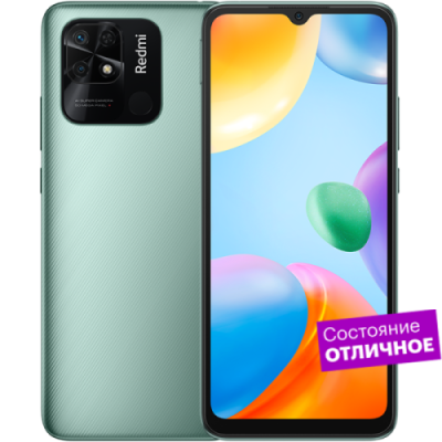 Смартфон Xiaomi Redmi 10C 3/64GB Mint Green  "Отличное состояние" / Б/у смартфоны | Электроника | V4.Ru: Маркетплейс