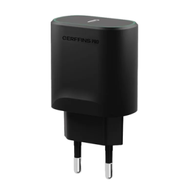 Зарядное устройство сетевое Gerffins USB-C 2,1A, черное / Зарядные устройства | Электроника | V4.Ru: Маркетплейс