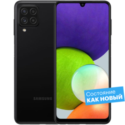 Смартфон Samsung Galaxy A22 128GB Черный  "Как новый" / Б/у смартфоны | Электроника | V4.Ru: Маркетплейс