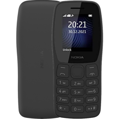 Телефон Nokia 105 (2022) Dual SIM Черный / Кнопочные телефоны | Электроника | V4.Ru: Маркетплейс