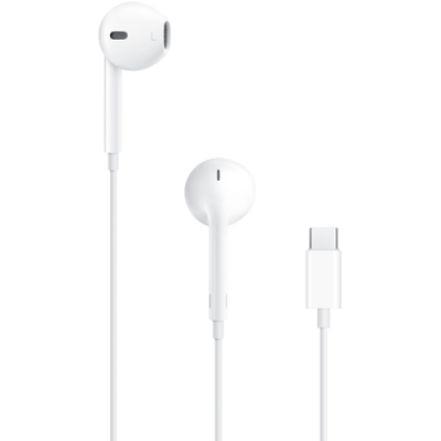 Проводная гарнитура Apple EarPods с разъёмом Type-C, белая (MTJY3) / Наушники и гарнитуры | Электроника | V4.Ru: Маркетплейс