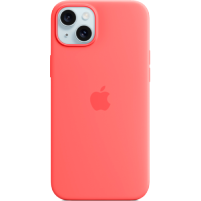 Чехол-крышка Apple Silicone Case with MagSafe для Apple iPhone 15 Plus, силикон, гуава (MT163ZM/A) / Чехлы | Электроника | V4.Ru: Маркетплейс