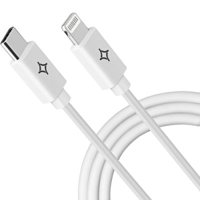 Кабель Stellarway USB-C/Lightning 2,4А 2м, белый / Кабели и адаптеры | Электроника | V4.Ru: Маркетплейс