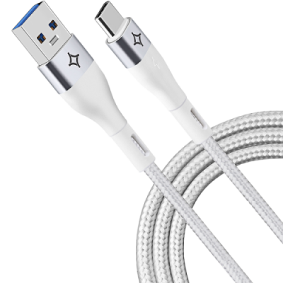 Кабель Stellarway USB A/Type-C 3А 1м, белый / Кабели и адаптеры | Электроника | V4.Ru: Маркетплейс