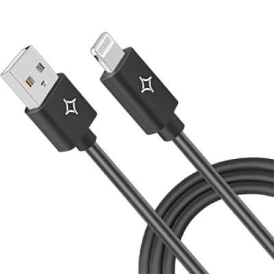 Кабель Stellarway USB A/Lightning 2,4А 1м, черный / Кабели и адаптеры | Электроника | V4.Ru: Маркетплейс