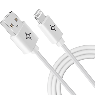 Кабель Stellarway USB A/Lightning 2,4А 2м, белый / Кабели и адаптеры | Электроника | V4.Ru: Маркетплейс