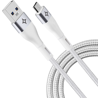 Кабель Stellarway USB A/Micro USB, 2,4А, 1м, пвх, белый / Кабели и адаптеры | Электроника | V4.Ru: Маркетплейс