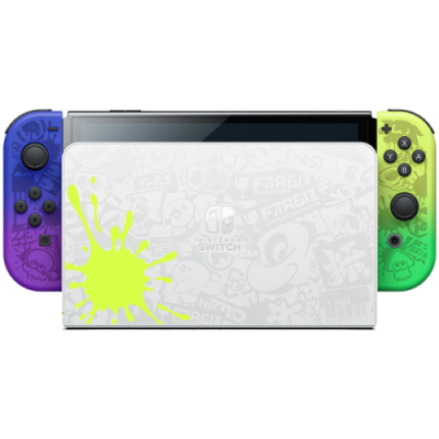 Игровая приставка Nintendo Switch OLED, Splatoon 3 Edition / Игровые приставки | Электроника | V4.Ru: Маркетплейс