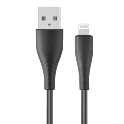 Кабель Stellarway USB A/Lightning 2,4А 1м пвх, черный / Кабели и адаптеры | Электроника | V4.Ru: Маркетплейс