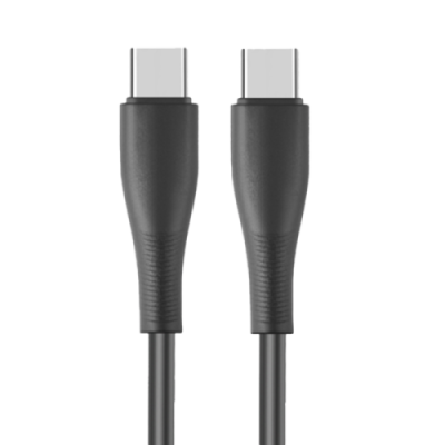 Кабель Stellarway USB-C/USB-C 3А пвх 1м, черный / Кабели и адаптеры | Электроника | V4.Ru: Маркетплейс