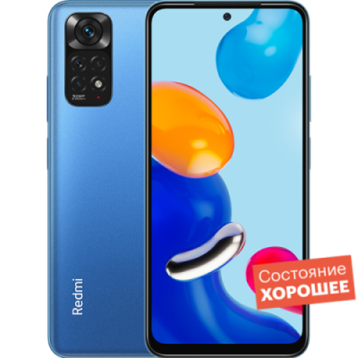 Смартфон Xiaomi Redmi Note 11 128GB Twilight Blue  "Хорошее состояние" / Б/у смартфоны | Электроника | V4.Ru: Маркетплейс